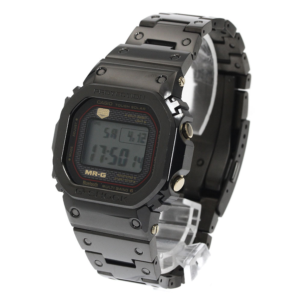 カシオ CASIO MRG-B5000B-1JR G-SHOCK MR-G Bluetooth搭載 ソーラー電波 メンズ 良品 箱?保証書付き_882874