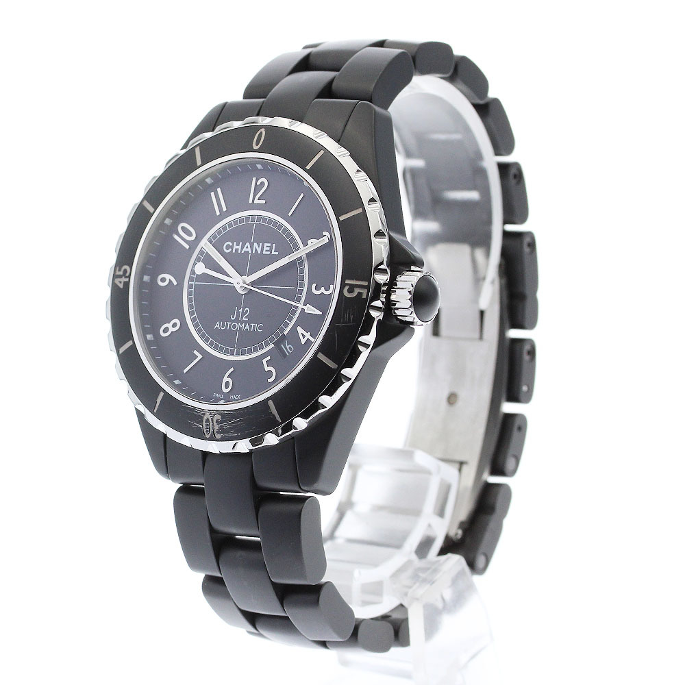シャネル CHANEL H3131 J12 マットブラック セラミック 42MM 自動(dòng)巻き メンズ 保証書付き_880232