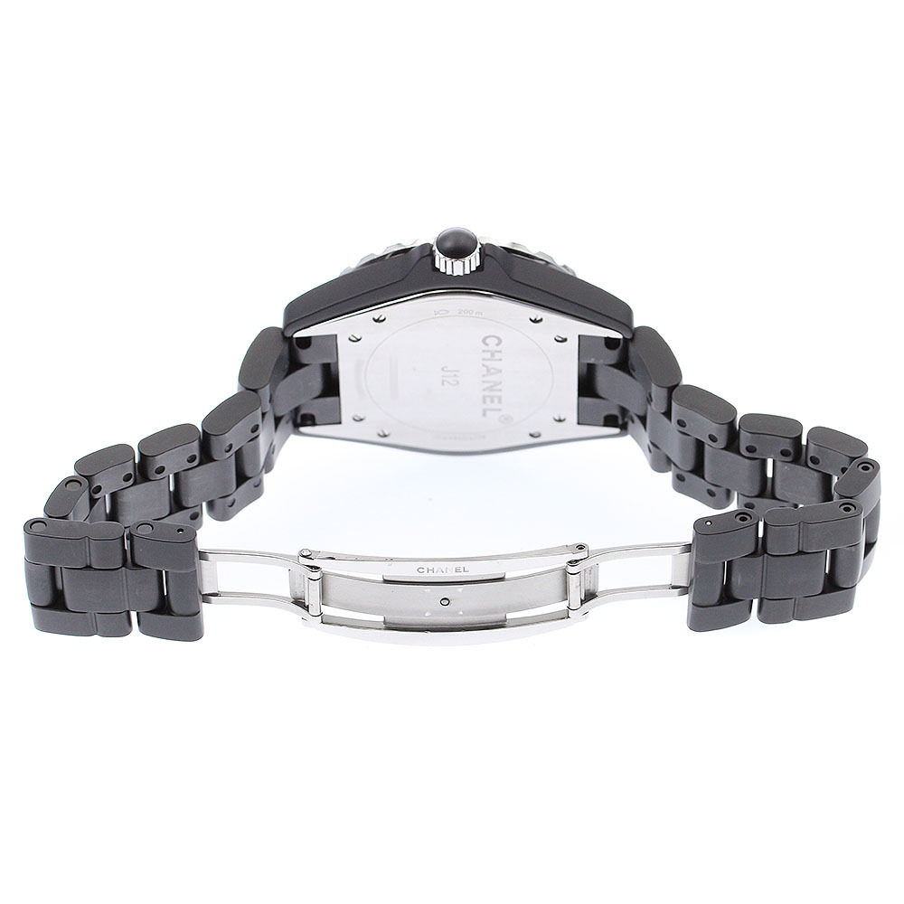 シャネル CHANEL H3131 J12 マットブラック セラミック 42MM 自動(dòng)巻き メンズ 保証書付き_880232