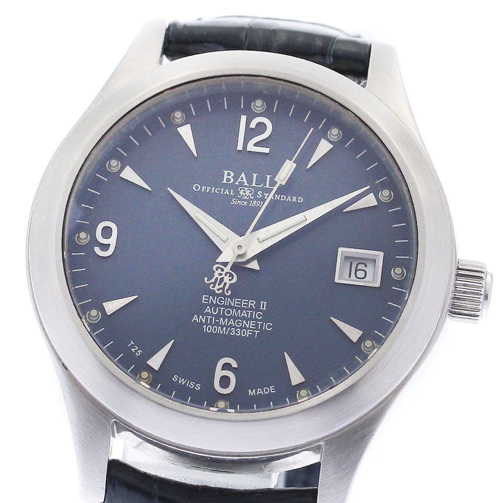 ボールウォッチ BALLWATCH NM1026C エンジニアII オハイオ デイト 自動巻き メンズ 良品 _879198