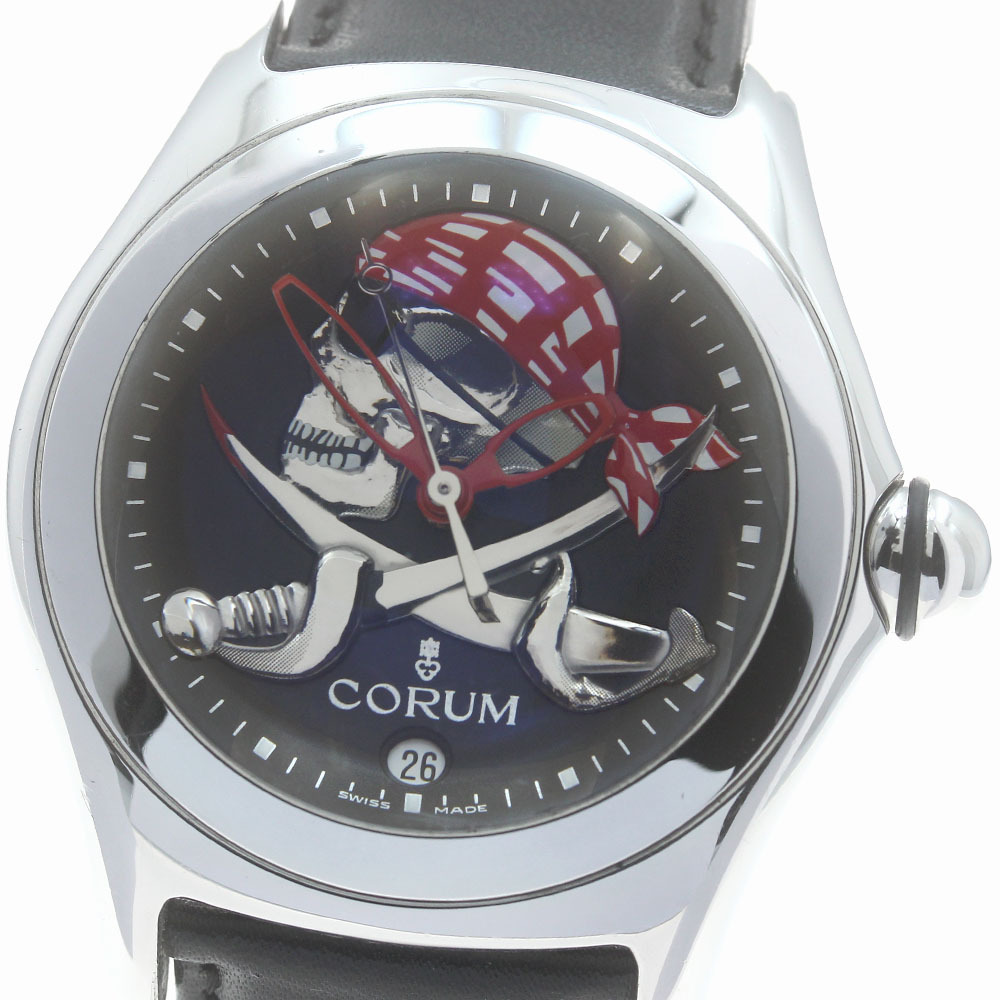 コルム CORUM 082.150.20 バブル プライベティア スカル デイト 自動(dòng)巻き メンズ _880849