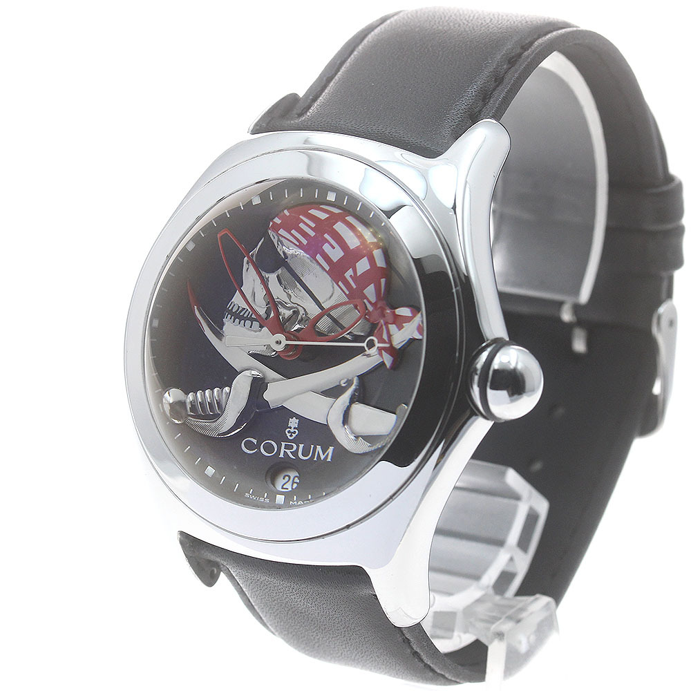コルム CORUM 082.150.20 バブル プライベティア スカル デイト 自動(dòng)巻き メンズ _880849