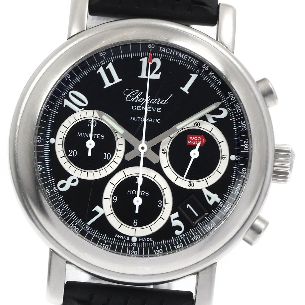 ベルト訳あり ショパール Chopard 8388 ミッレミリア ジャッキー?イクス クロノグラフ 自動(dòng)巻き メンズ _883472