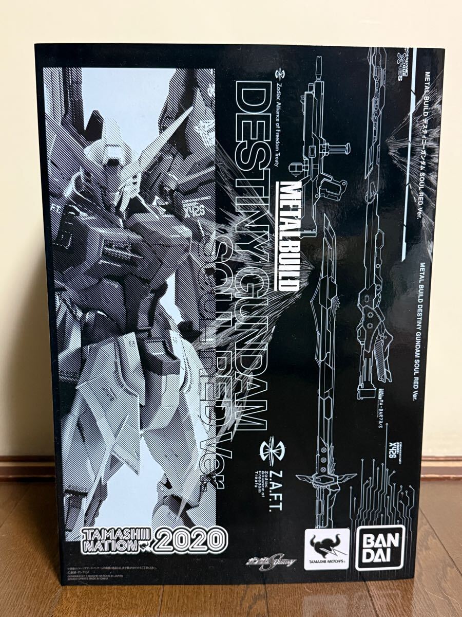 新品未開封 METAL BUILD デスティニーガンダム SOUL RED Ver 新品未開封 METAL BUILD デスティニーガンダム SOUL RED Ver
