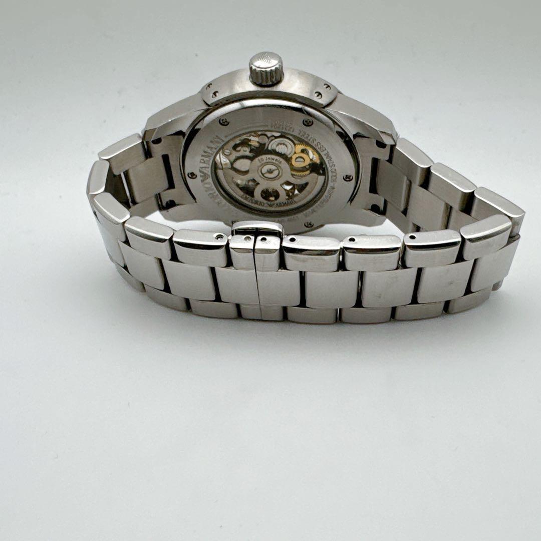 稼働品 EMPORIO ARMANI エンポリオアルマーニ スケルトン 自動 稼働品 EMPORIO ARMANI エンポリオアルマーニ スケルトン 自動