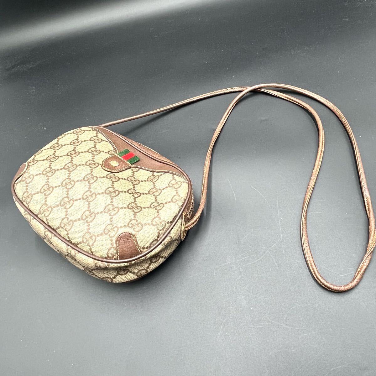 1円 OLD GUCCI オールドグッチ ショルダーバッグ シェリーライン 1円 OLD GUCCI オールドグッチ ショルダーバッグ シェリーライン