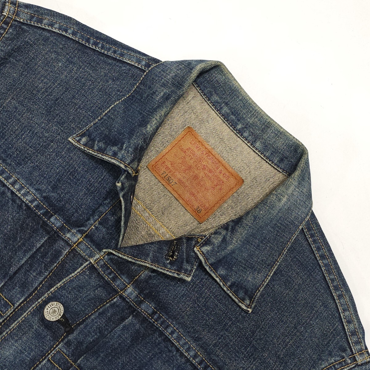 Levi'sリーバイス71507XXヴィンテージ復刻セカンド2ndビッグE赤 Levi'sリーバイス71507XXヴィンテージ復刻セカンド2ndビッグE赤