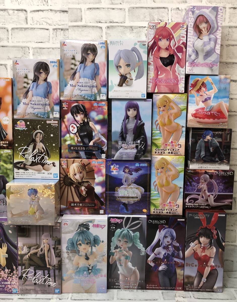 〇まとめ 1円スタート 未開封 32個 美少女系 プライズフィギュア 〇まとめ 1円スタート 未開封 32個 美少女系 プライズフィギュア