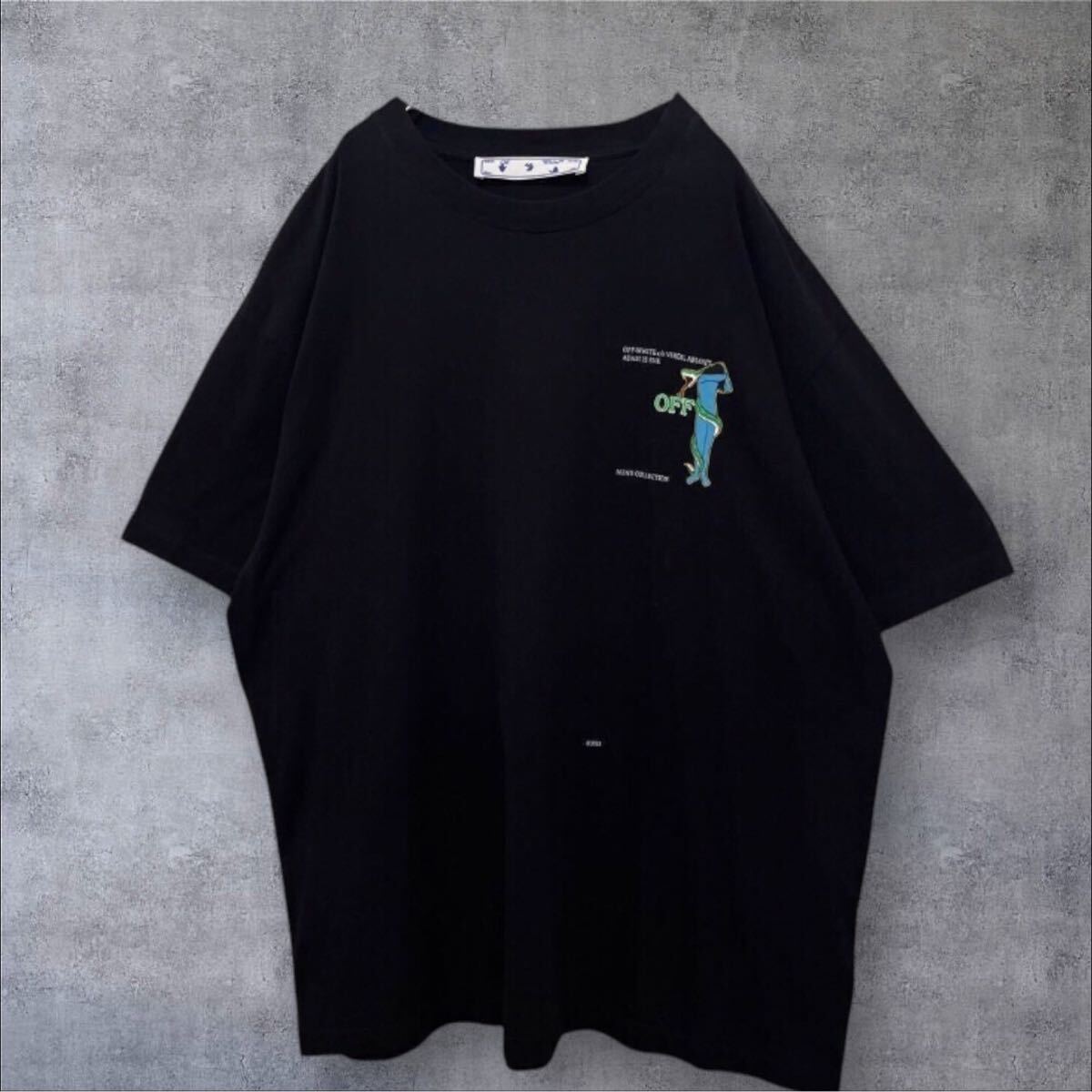 入手困難】off-White オフホワイト クロスアローロゴ ビッグロゴ 入手困難】off-White オフホワイト クロスアローロゴ ビッグロゴ