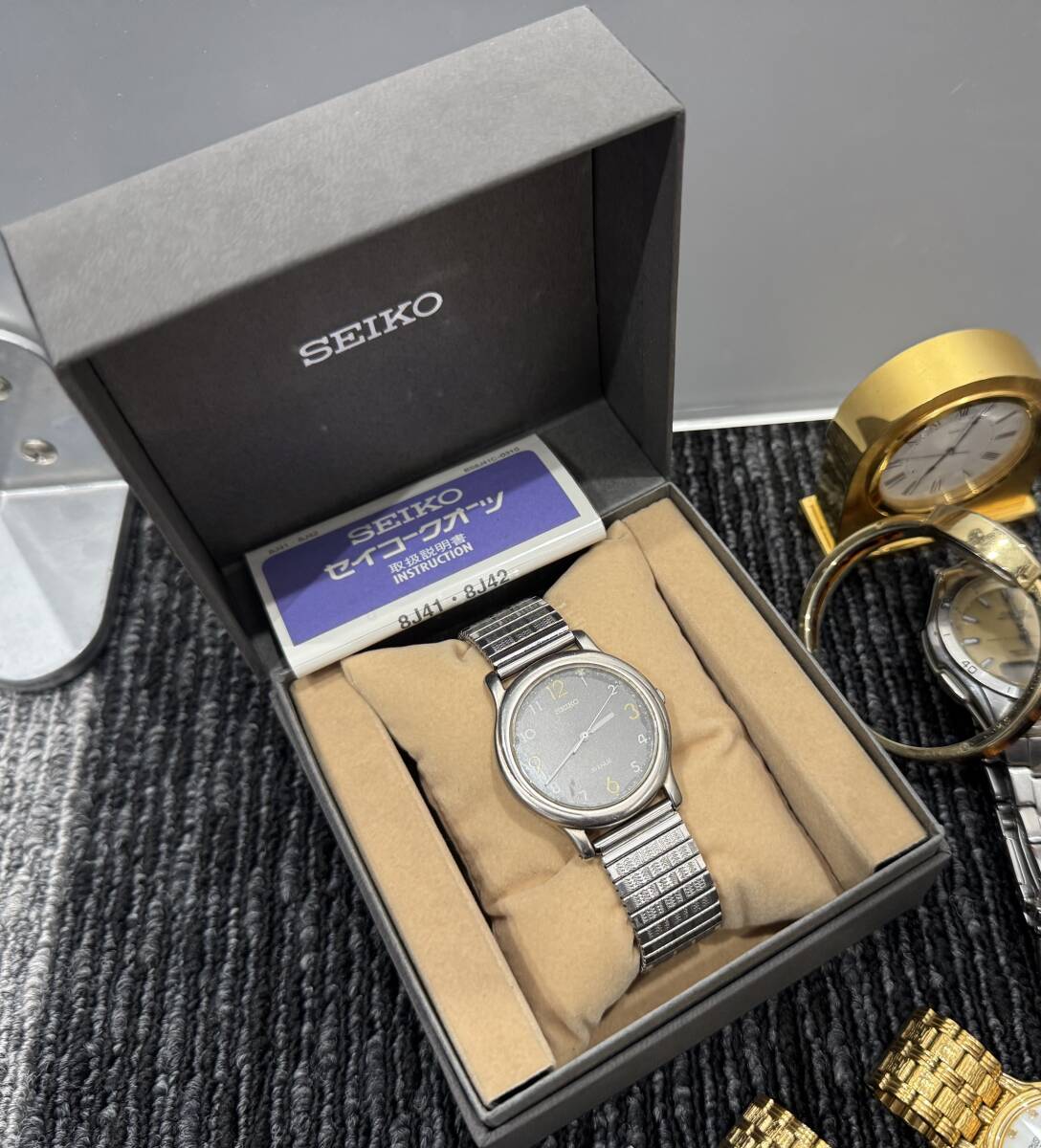 格安!! 99円スタート!! ジャンク 腕時計 置時計 まとめ SEIKO 格安!! 99円スタート!! ジャンク 腕時計 置時計 まとめ SEIKO