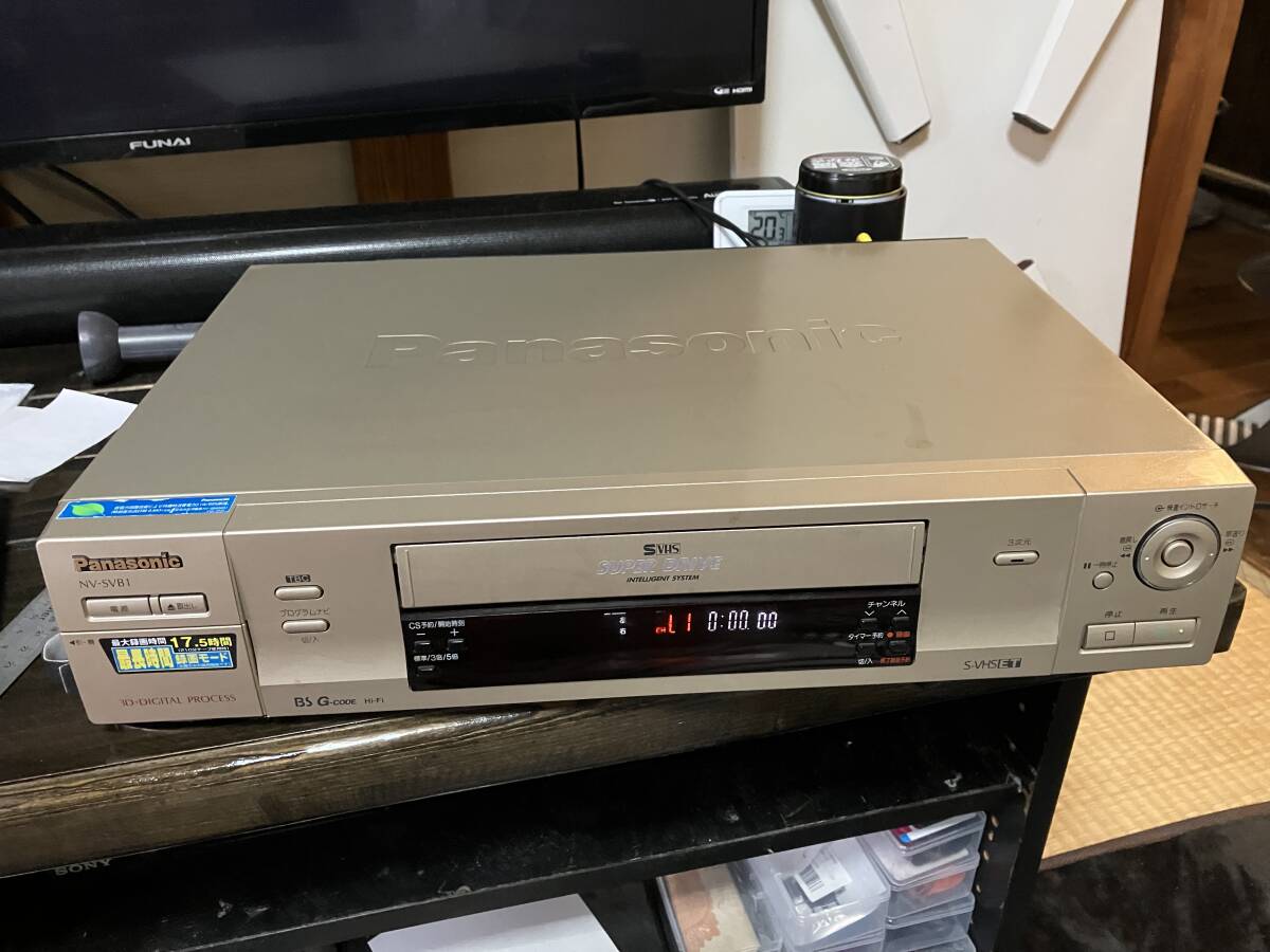 思い出再生機 Panasonic パナソニック VHS ビデオデッキ 再生 思い出再生機 Panasonic パナソニック VHS ビデオデッキ 再生