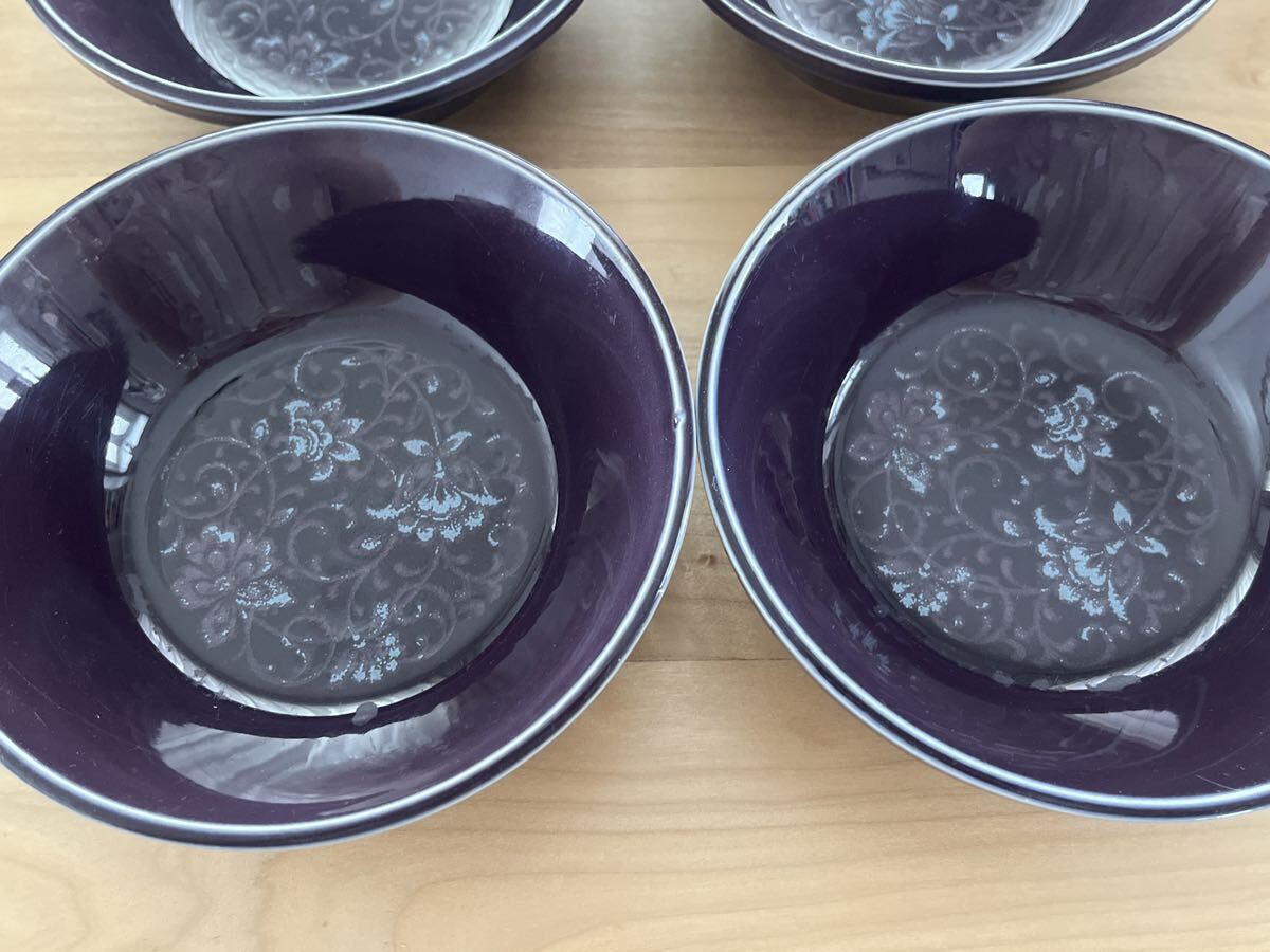 未使用 レア Noritake Fantasy Purple 1972 - 1977 ノリタケ 未使用 レア Noritake Fantasy Purple 1972 - 1977 ノリタケ