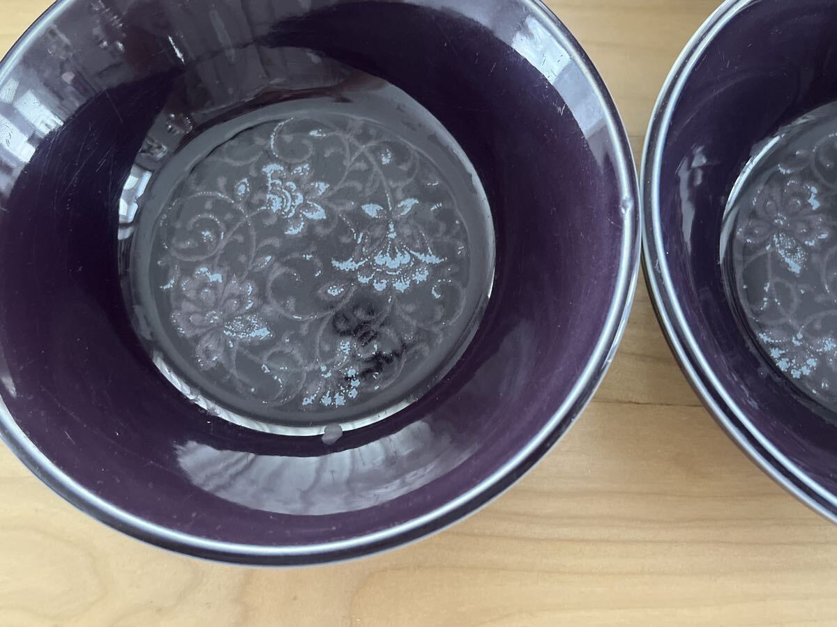 未使用 レア Noritake Fantasy Purple 1972 - 1977 ノリタケ 未使用 レア Noritake Fantasy Purple 1972 - 1977 ノリタケ