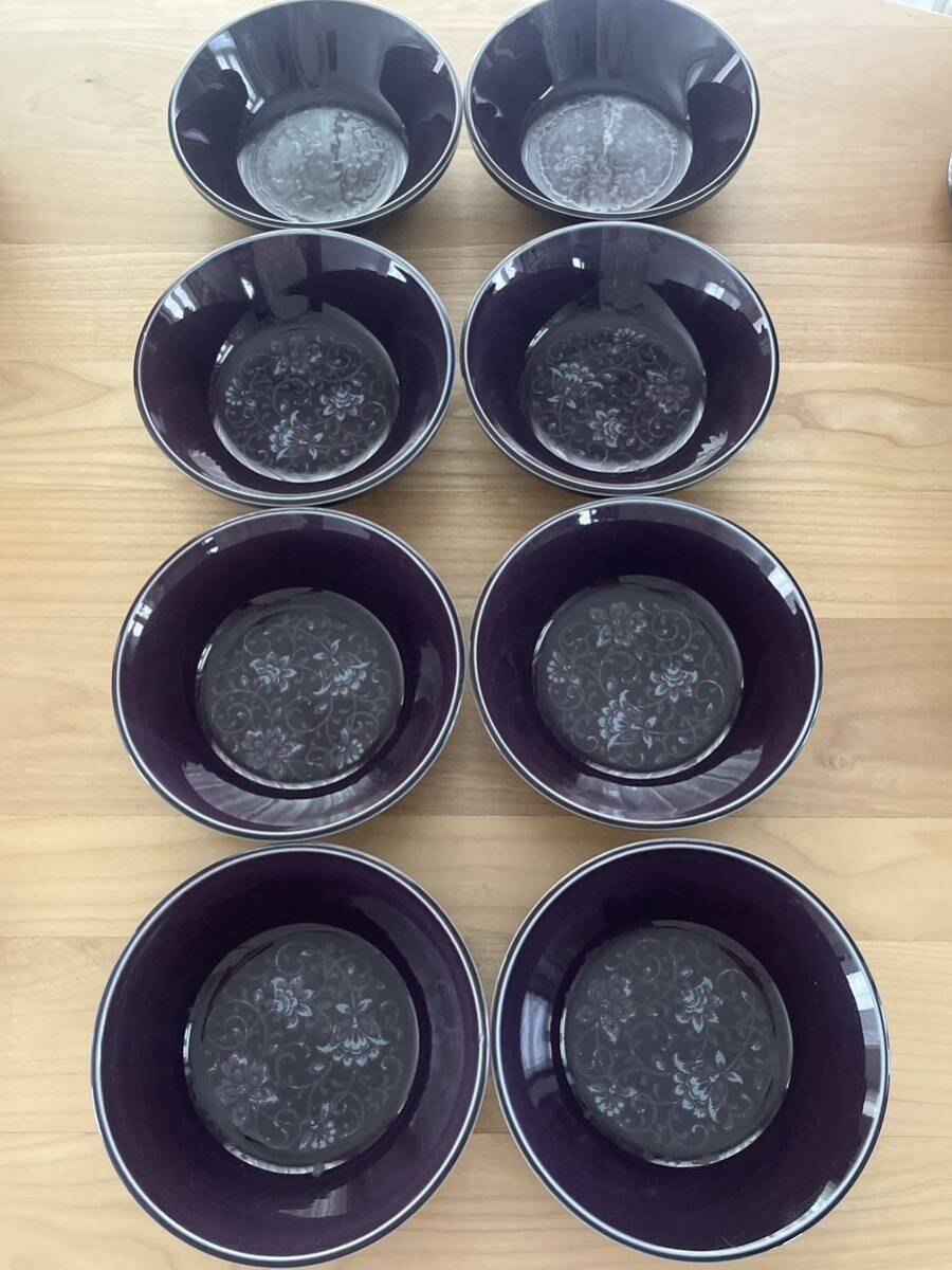 未使用 レア Noritake Fantasy Purple 1972 - 1977 ノリタケ 未使用 レア Noritake Fantasy Purple 1972 - 1977 ノリタケ