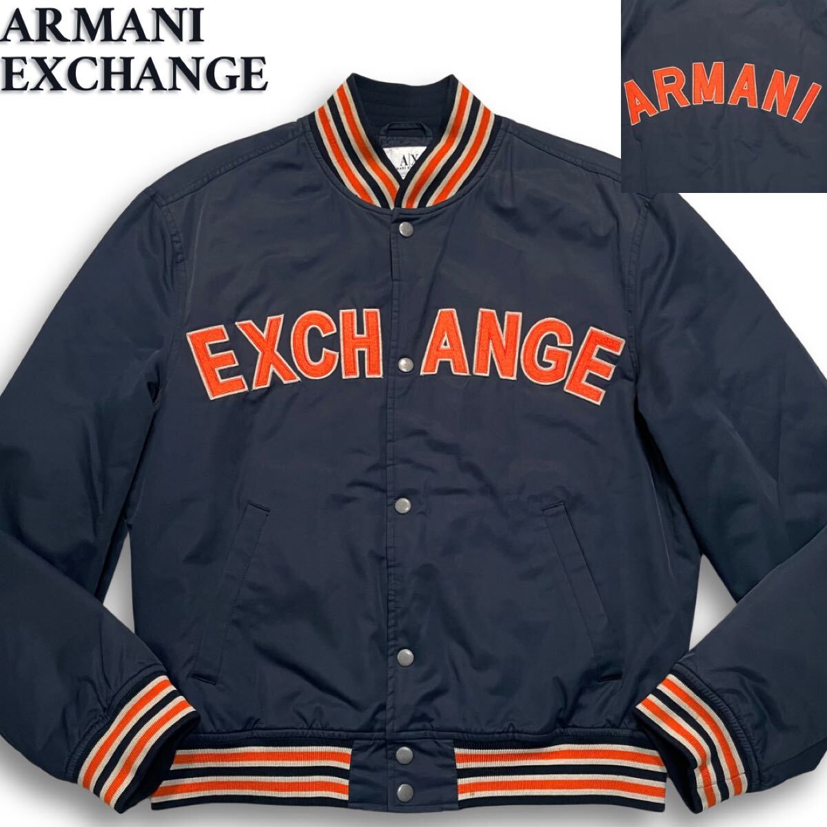 春着/希少L◎ アルマーニ ARMANI スタジャン スカジャン 春着/希少L◎ アルマーニ ARMANI スタジャン スカジャン