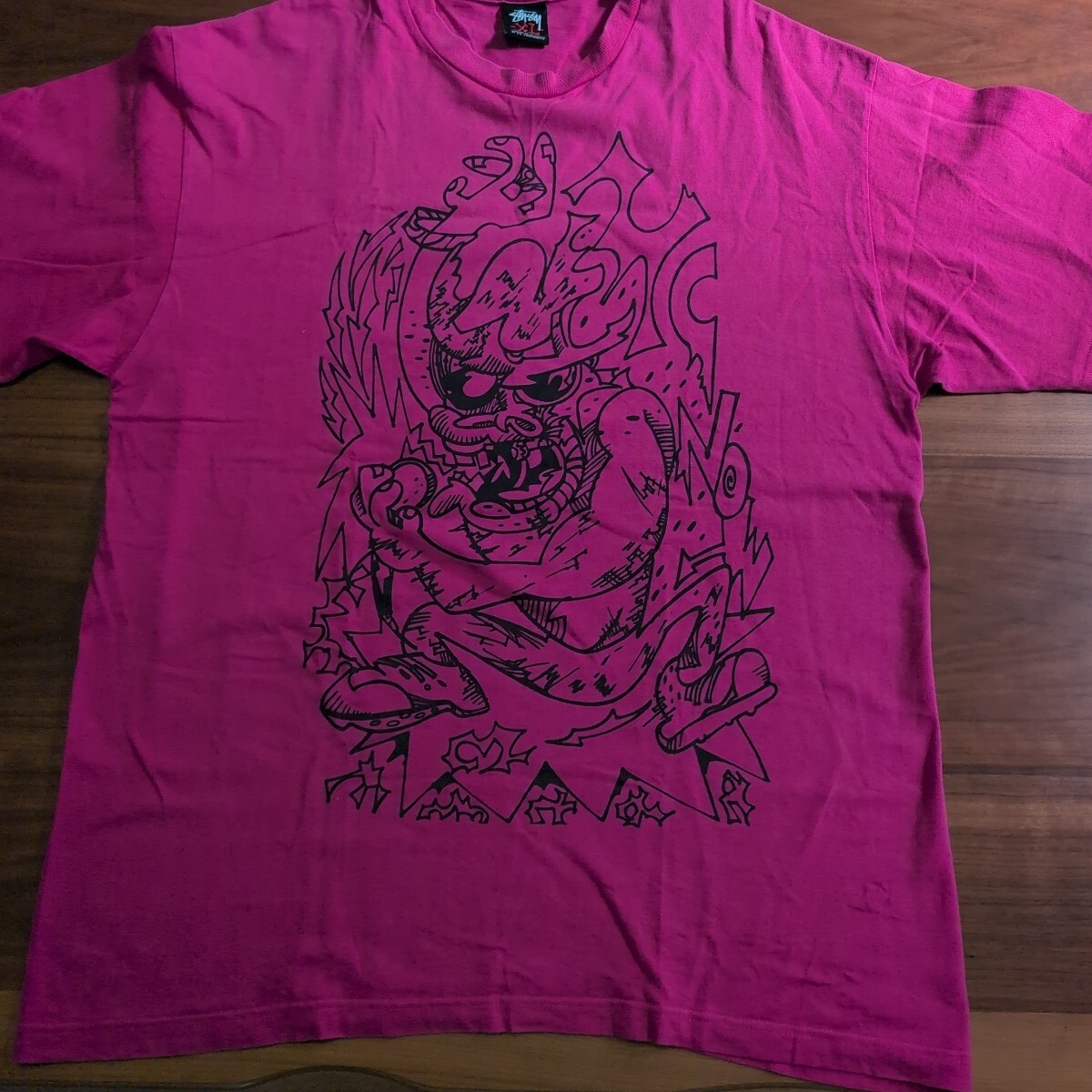 STUSSY stussy ストゥーシー ピンク PINK プリントTシャツ STUSSY stussy ストゥーシー ピンク PINK プリントTシャツ