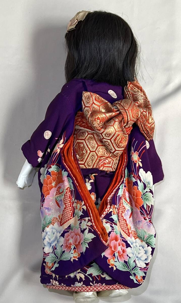 内藤ルネ所蔵品 昭和時代市松人形 徳山 初代松乾斎東光 抱き人形 内藤ルネ所蔵品 昭和時代市松人形 徳山 初代松乾斎東光 抱き人形
