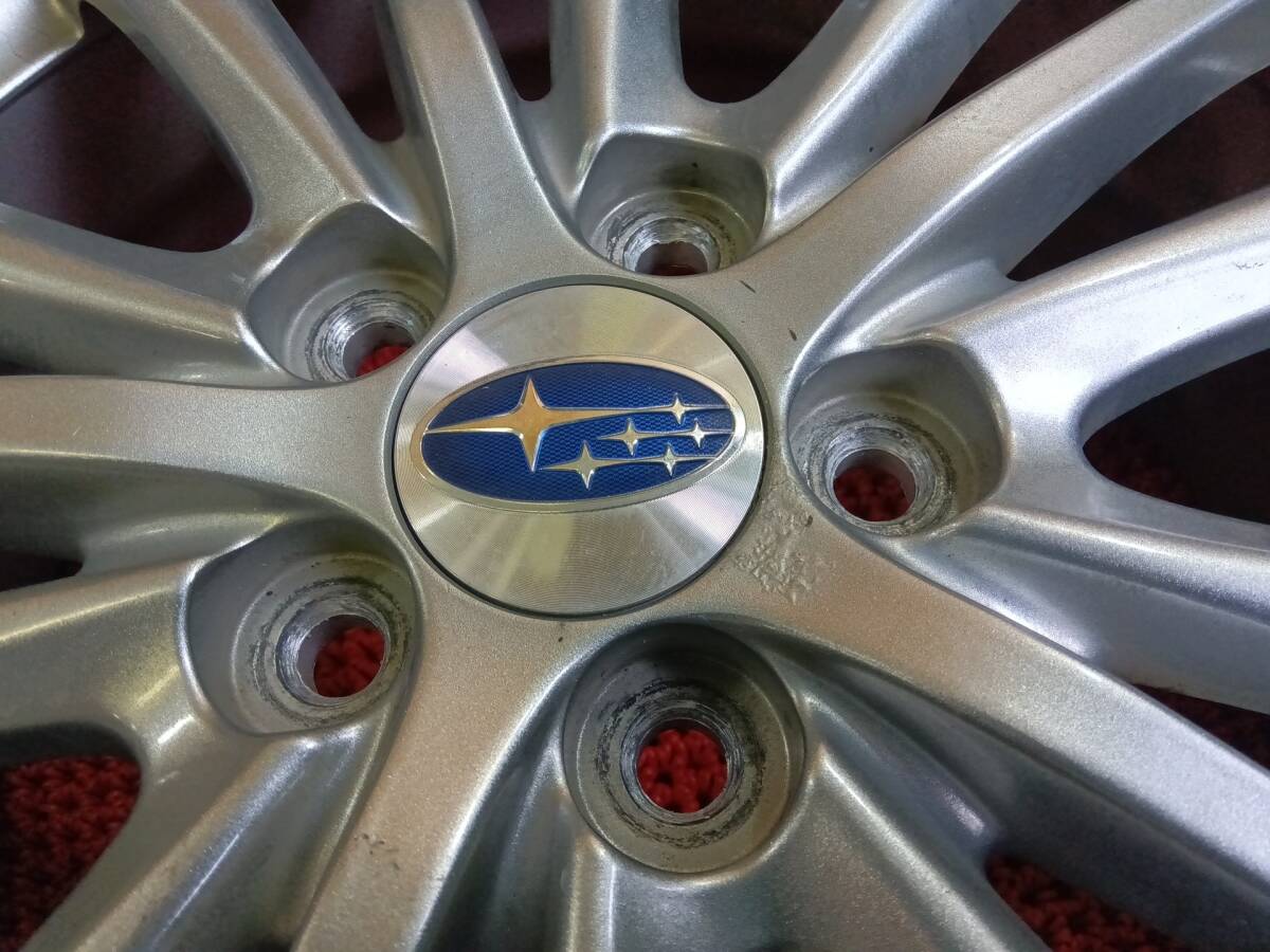 溝有 ダンロップ ウインターマックス02 205/55R16 スバル純正 溝有 ダンロップ ウインターマックス02 205/55R16 スバル純正