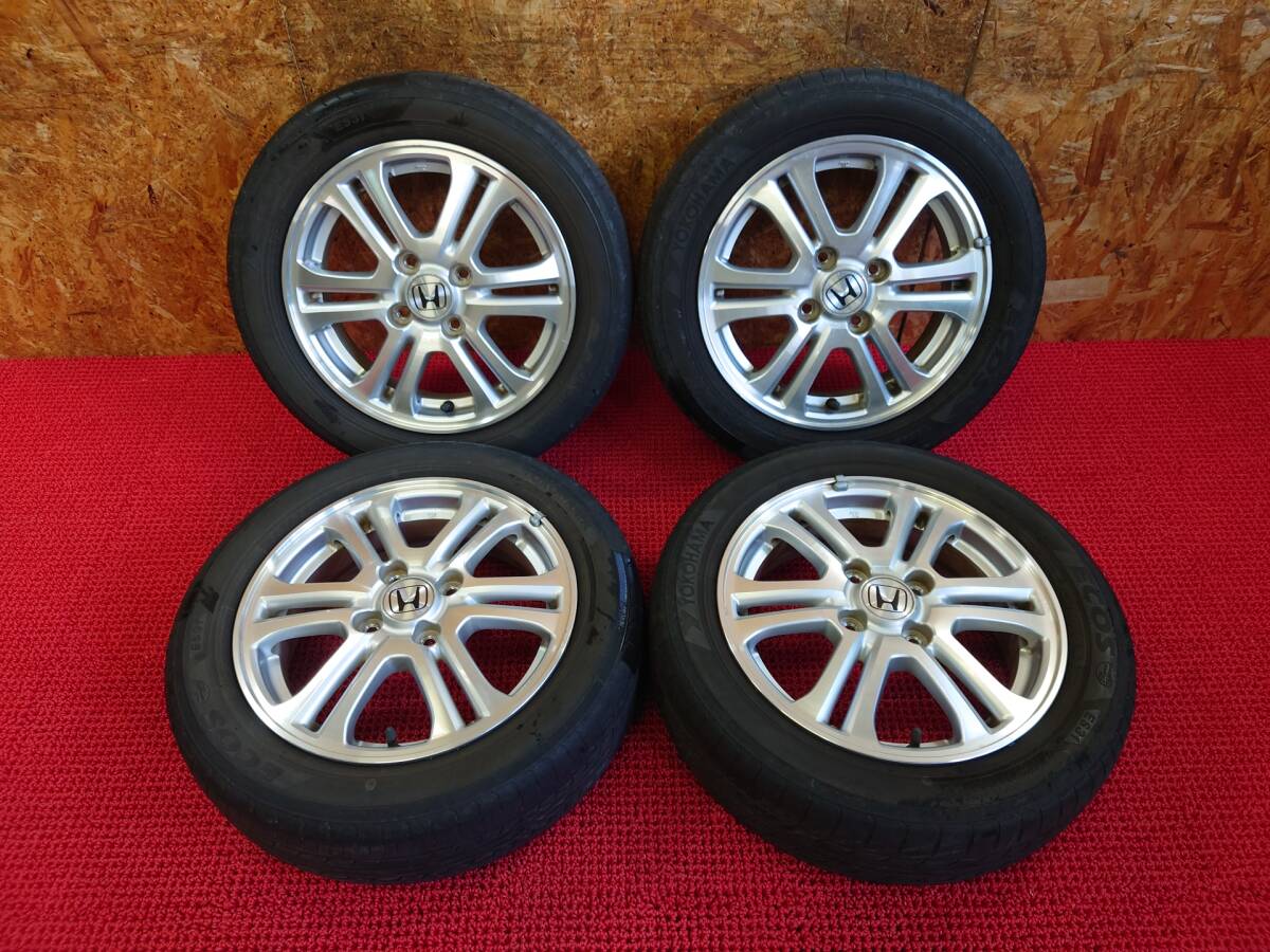 ホンダ N-BOX純正 14インチホイール 4.5J 155/65R14 ヨコハマ 夏 ホンダ N-BOX純正 14インチホイール 4.5J 155/65R14 ヨコハマ 夏