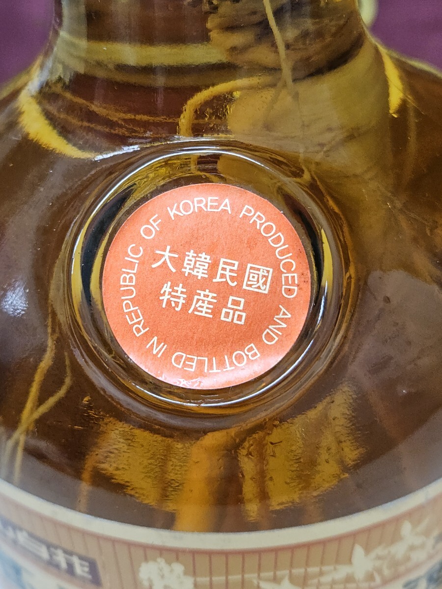 高麗人参酒 斗山白花 KOREAN GINSENG WINE 韓国酒 700ml 35 高麗人参酒 斗山白花 KOREAN GINSENG WINE 韓国酒 700ml 35