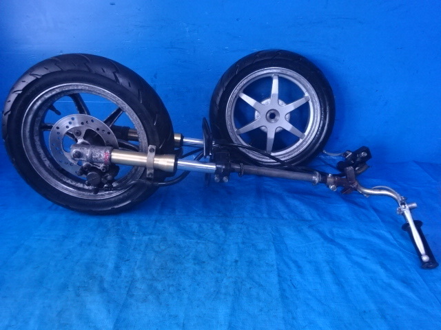 SUZUKI ZZ CA1PB 純正 14インチ 前後ホイール フロントフォーク SUZUKI ZZ CA1PB 純正 14インチ 前後ホイール フロントフォーク