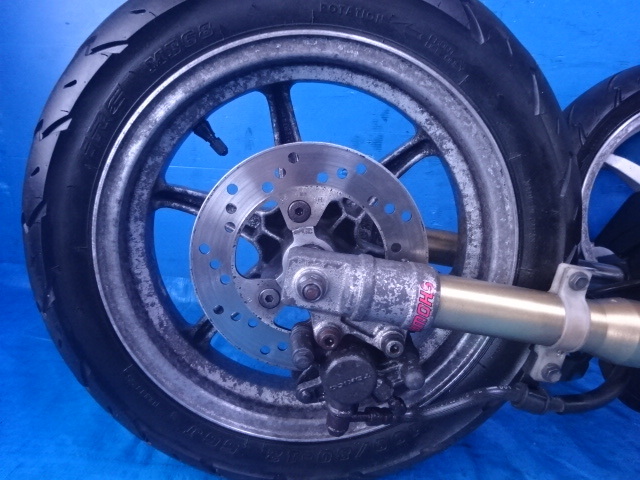 SUZUKI ZZ CA1PB 純正 14インチ 前後ホイール フロントフォーク SUZUKI ZZ CA1PB 純正 14インチ 前後ホイール フロントフォーク