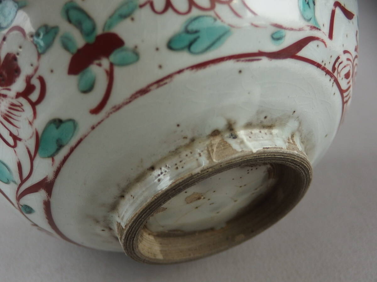 送料無料　江戸～明治時代 染付古犬山菓子鉢 共箱 茶道具 送料無料 江戸～明治時代 染付古犬山菓子鉢 共箱 茶道具 送料無料