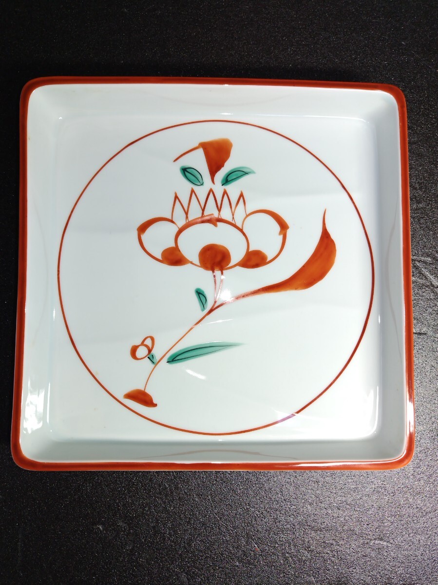 有田焼 橘 たち吉 大皿 アンティーク 中古 昭和レトロ 噴き