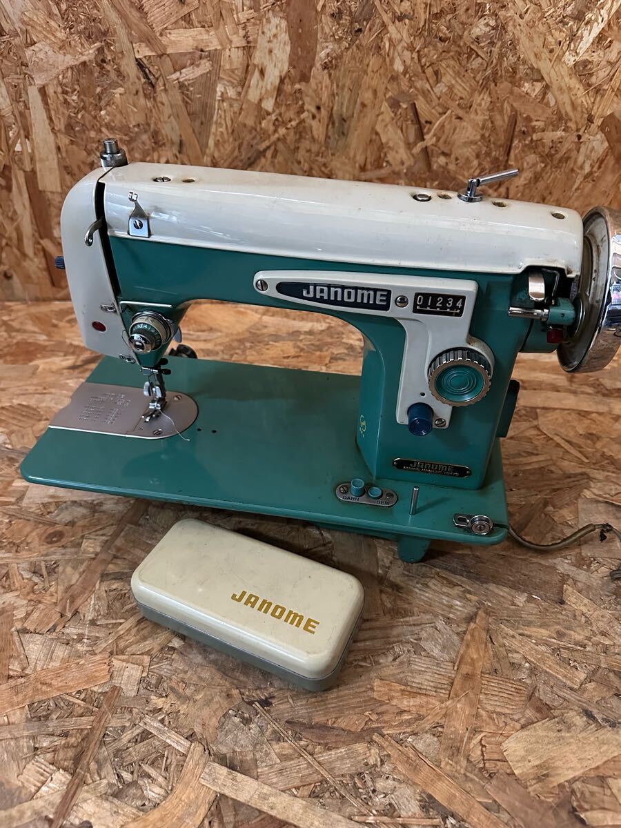 JANOME ジャノメ 足踏みミシン 昭和レトロ アンティーク JANOME ジャノメ 足踏みミシン 昭和レトロ アンティーク