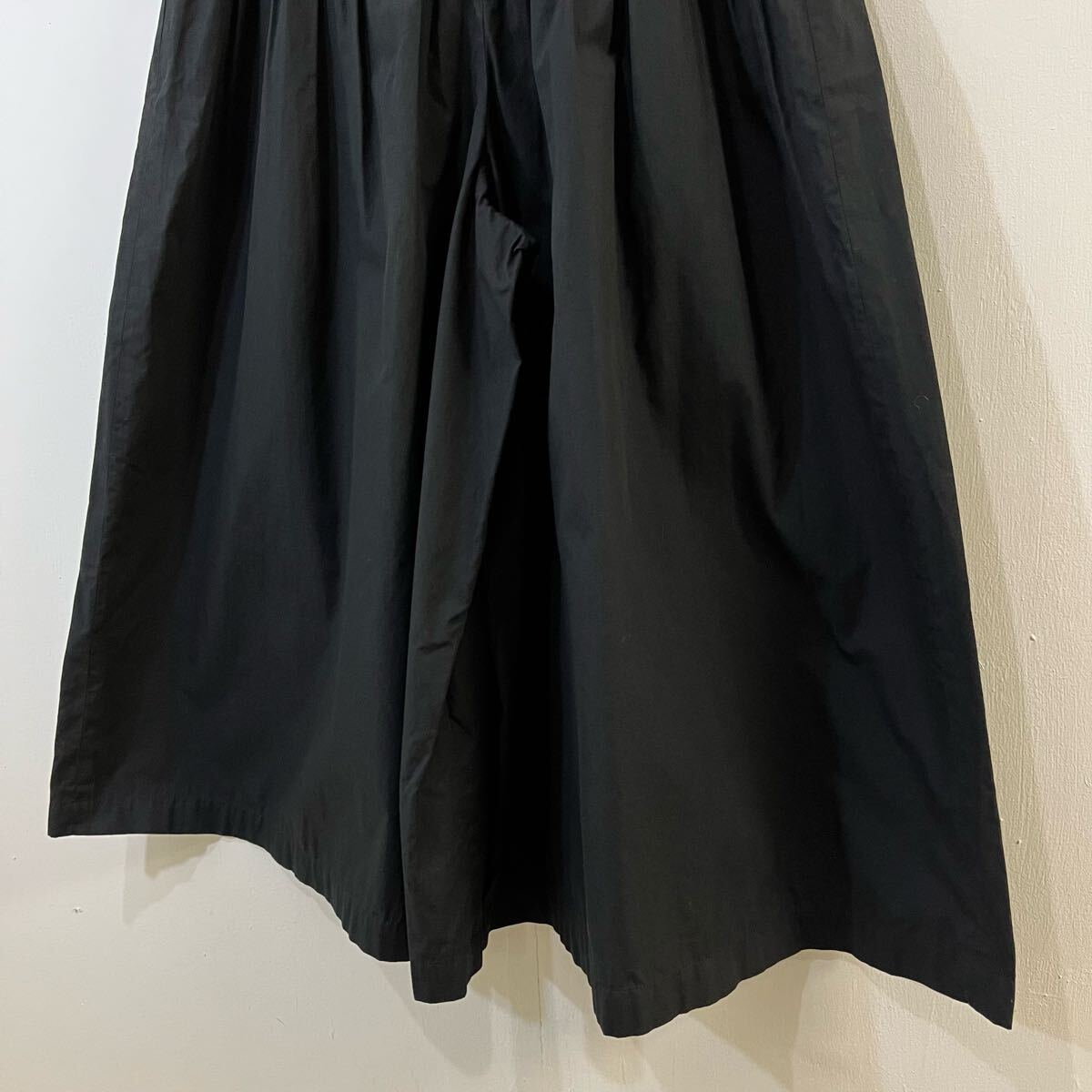 tricot COMME des GARCONS AD1991 アーカイブ ガウチョパンツ ワイドパンツ 極太パンツ 黒 トリココムデギャルソン【送料一律/同梱可能】V