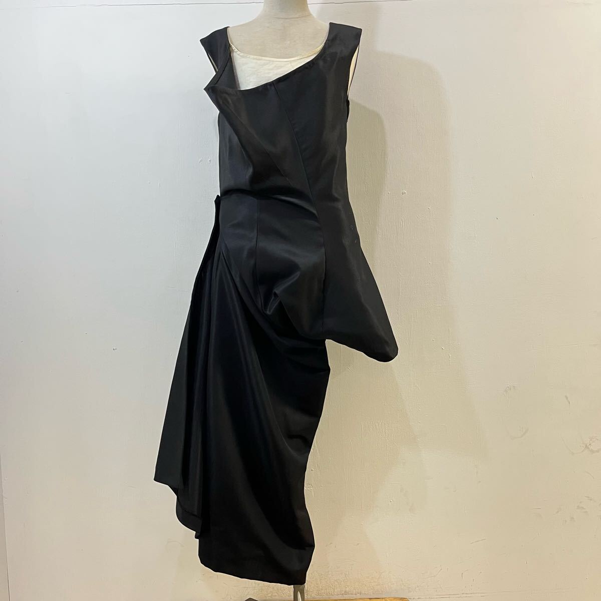 COMME des GARCONS AD1994 アーカイブ 変形ワンピース 2WAY ノースリーブ Archive 黒 ブラック コムデギャルソン【送料一律/同梱可能】V
