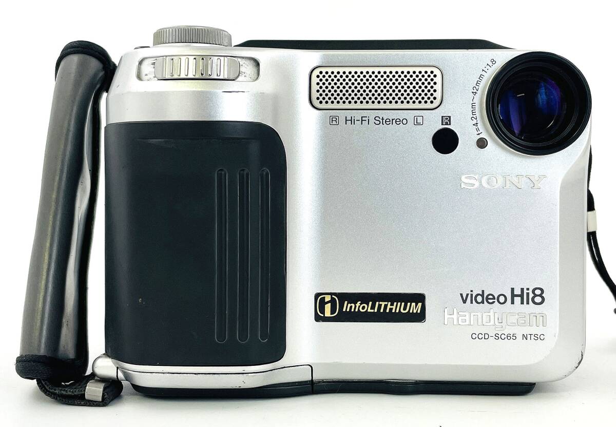 SONY Hi8/8mm ビデオカメラ CCD-SC65 ダビングに ソニー SONY Hi8/8mm ビデオカメラ CCD-SC65 ダビングに ソニー