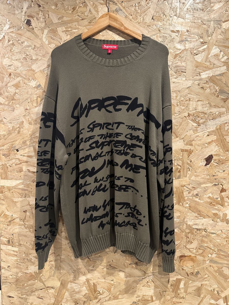新品未着用】シュプリーム Supreme Futura Sweater サイズXXL 新品未着用】シュプリーム Supreme Futura Sweater サイズXXL