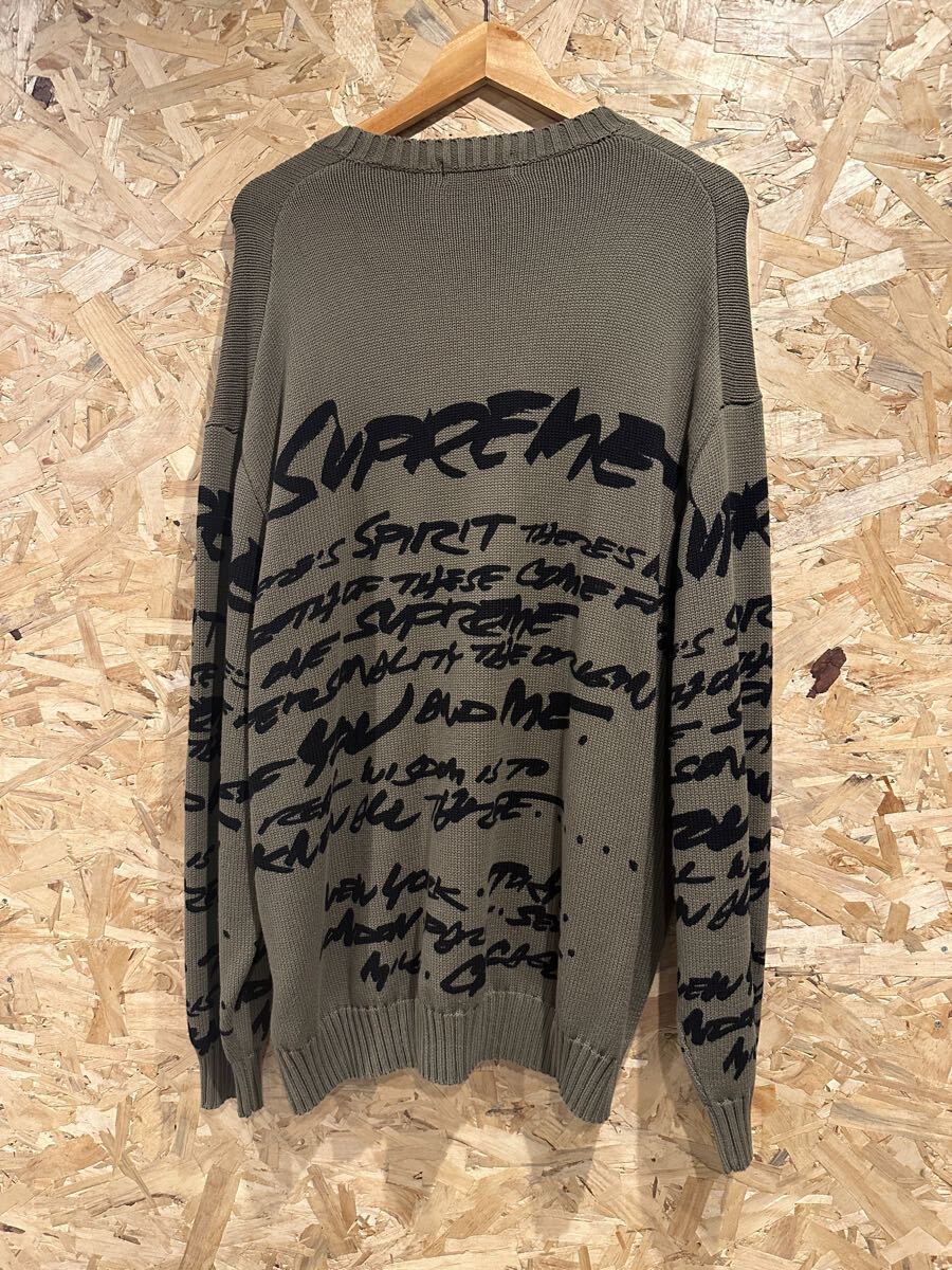 新品未着用】シュプリーム Supreme Futura Sweater サイズXXL 新品未着用】シュプリーム Supreme Futura Sweater サイズXXL