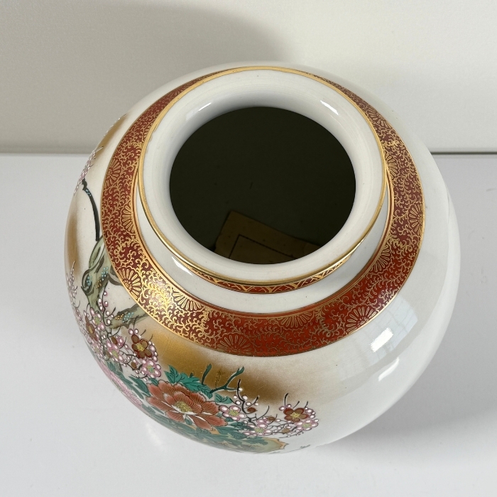 光崖窯 九谷焼 花瓶 花器 在銘 共箱(花器、壷)|売買された 光崖窯 九谷焼 花瓶 花器 在銘 共箱(花器、壷)|売買された
