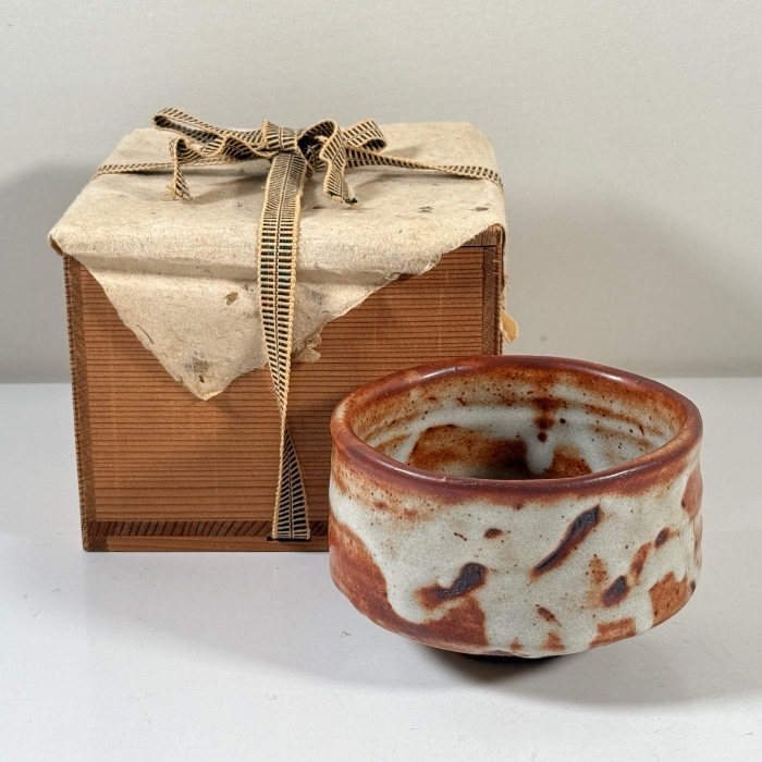 美濃焼 抹茶碗 在銘 共箱 茶道具 茶器 (志野)|売買された 美濃焼 抹茶碗 在銘 共箱 茶道具 茶器 (志野)|売買された
