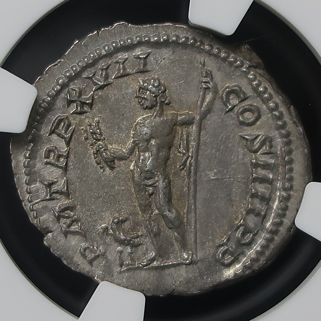 1円スタート】 ローマ帝国 AD198-217 デナリウス 銀貨 カラカラ 1円スタート】 ローマ帝国 AD198-217 デナリウス 銀貨 カラカラ
