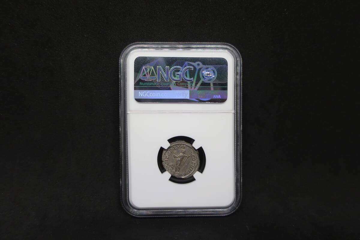 1円スタート】 ローマ帝国 AD198-217 デナリウス 銀貨 カラカラ 1円スタート】 ローマ帝国 AD198-217 デナリウス 銀貨 カラカラ