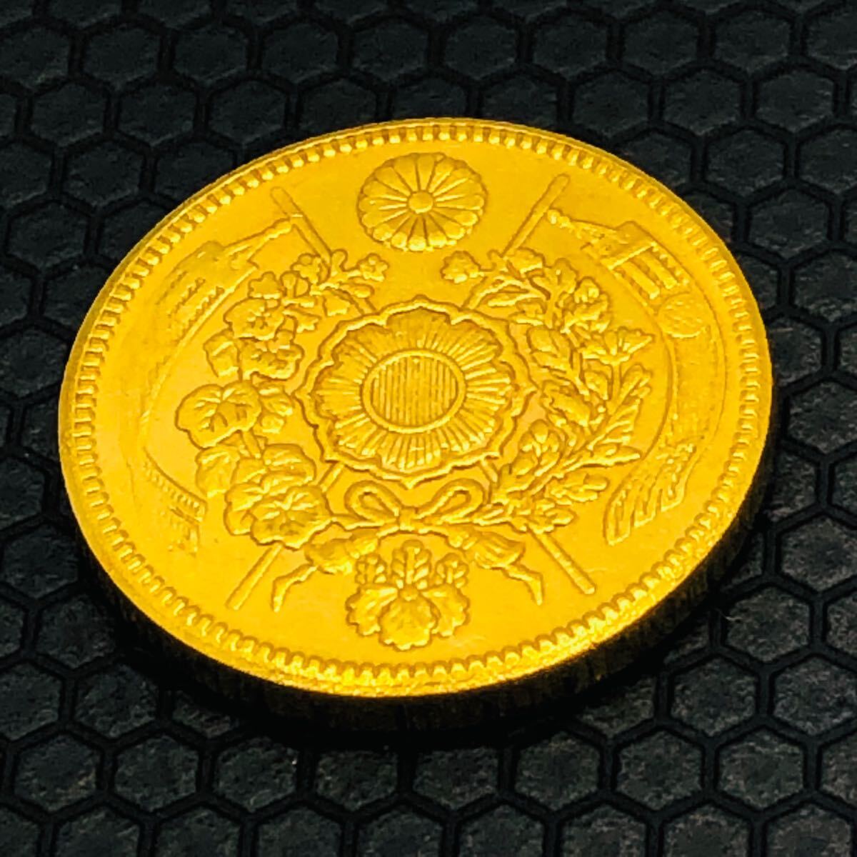 908) 金貨 二圓金貨 明治9年 菊の御紋 大日本 美品 コレクション 908) 金貨 二圓金貨 明治9年 菊の御紋 大日本 美品 コレクション