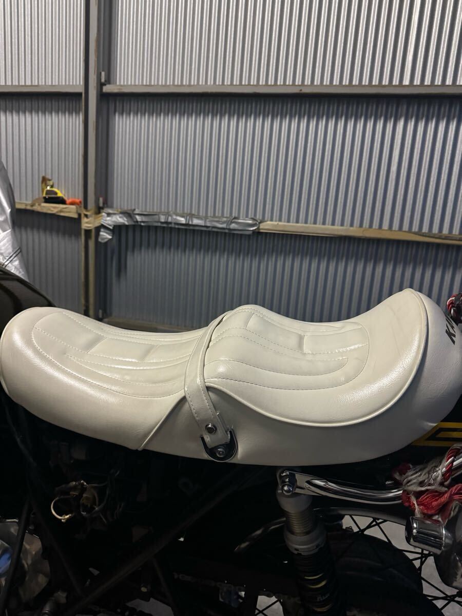 川口シート 特注品 カワサキ z1 z2 kz1000 z750d1シート完成品 川口シート 特注品 カワサキ z1 z2 kz1000 z750d1シート完成品