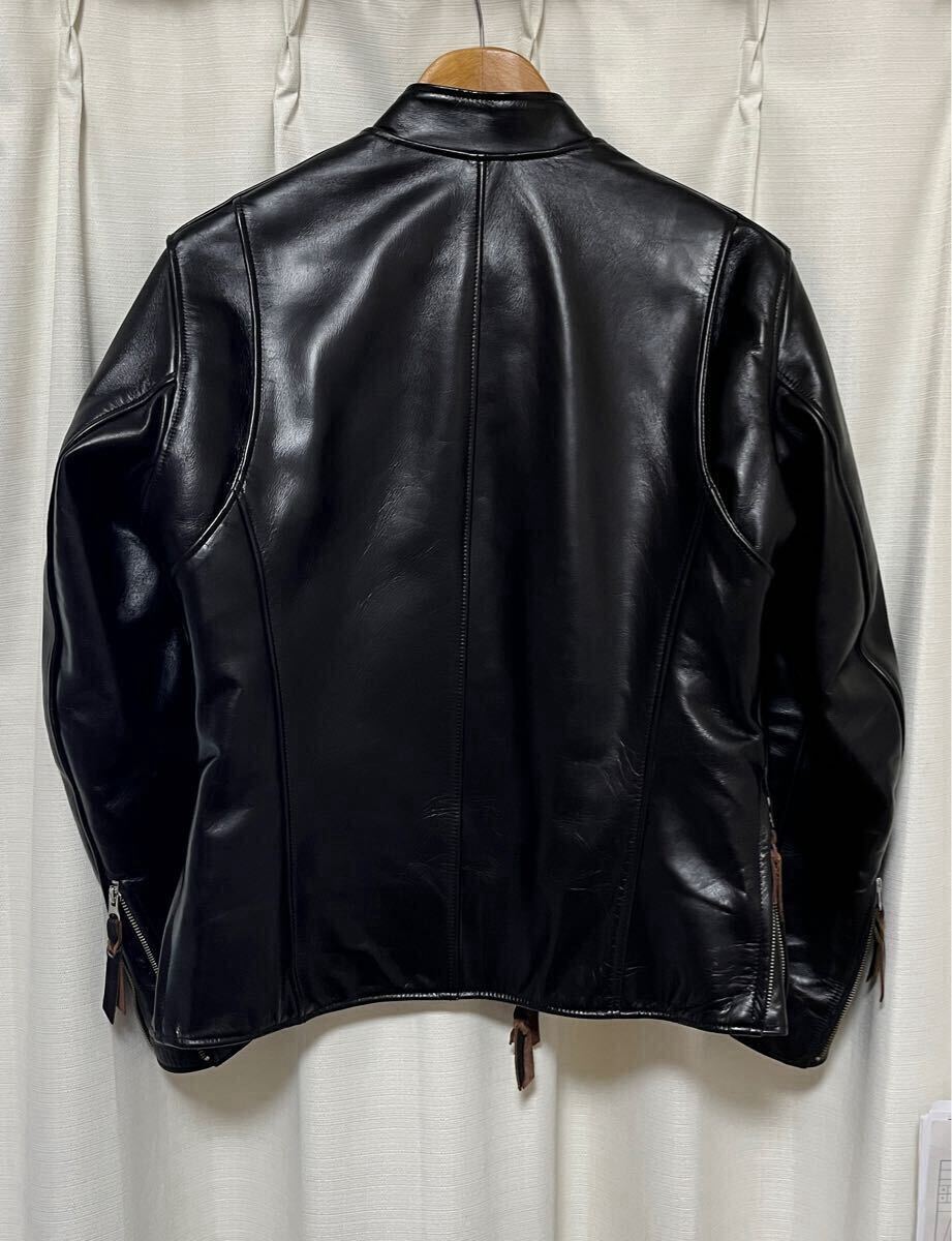 希少・美品】IRON HEART ホースハイドレザージャケット 希少・美品】IRON HEART ホースハイドレザージャケット