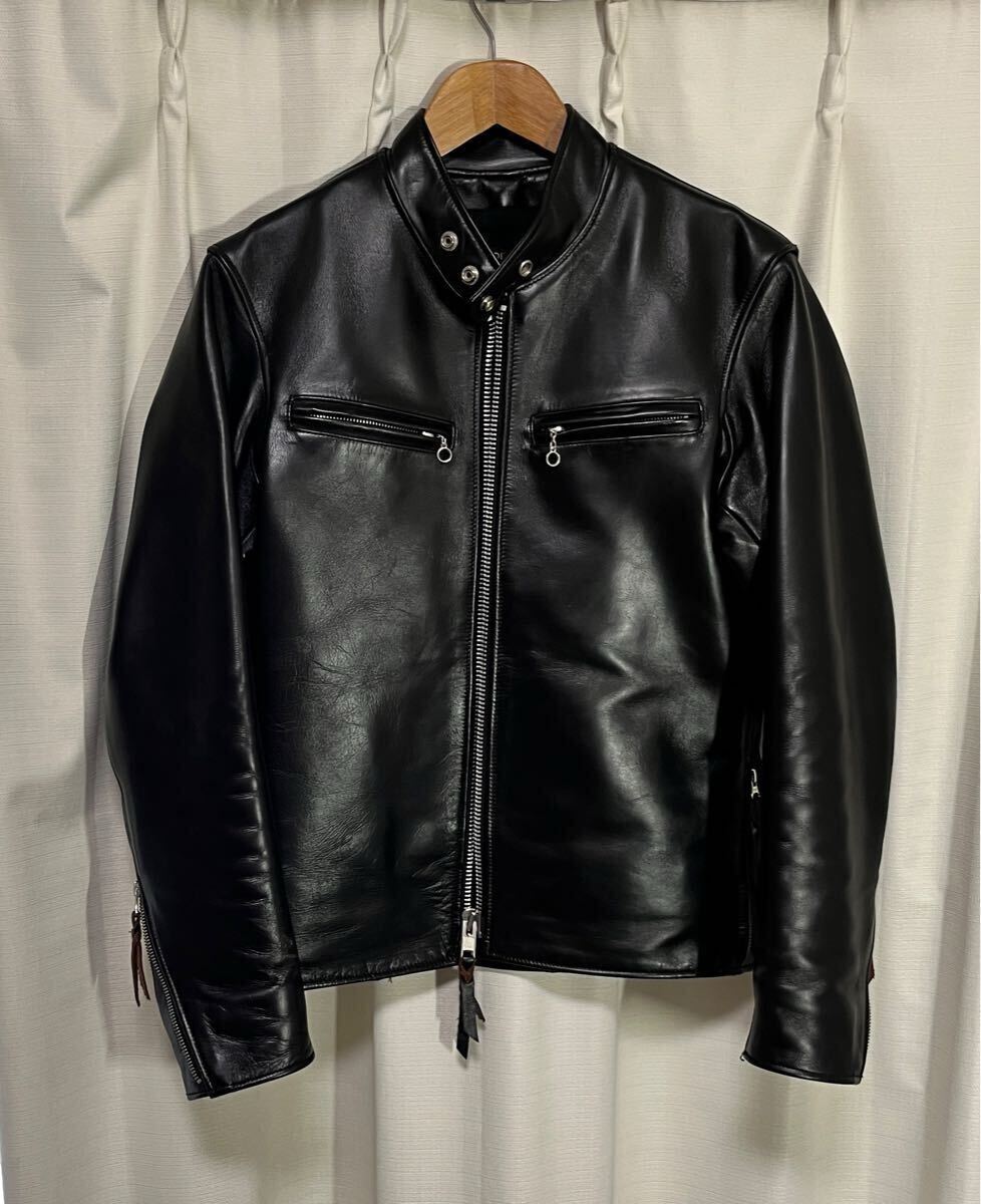 希少・美品】IRON HEART ホースハイドレザージャケット 希少・美品】IRON HEART ホースハイドレザージャケット