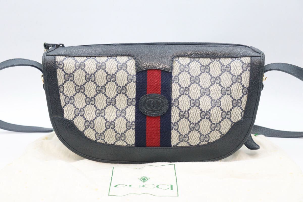 オールドグッチ/GUCCI/GG柄/シェリーライン/PVC×レザー オールドグッチ/GUCCI/GG柄/シェリーライン/PVC×レザー