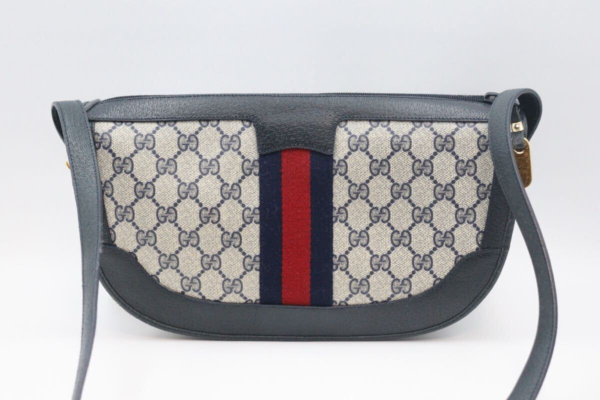 オールドグッチ/GUCCI/GG柄/シェリーライン/PVC×レザー オールドグッチ/GUCCI/GG柄/シェリーライン/PVC×レザー