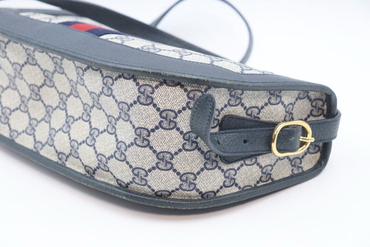 オールドグッチ/GUCCI/GG柄/シェリーライン/PVC×レザー オールドグッチ/GUCCI/GG柄/シェリーライン/PVC×レザー