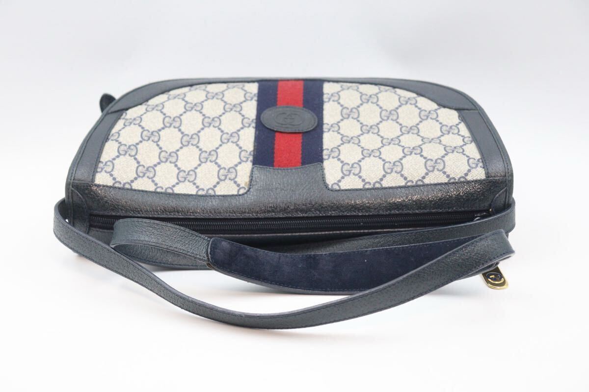 オールドグッチ/GUCCI/GG柄/シェリーライン/PVC×レザー オールドグッチ/GUCCI/GG柄/シェリーライン/PVC×レザー