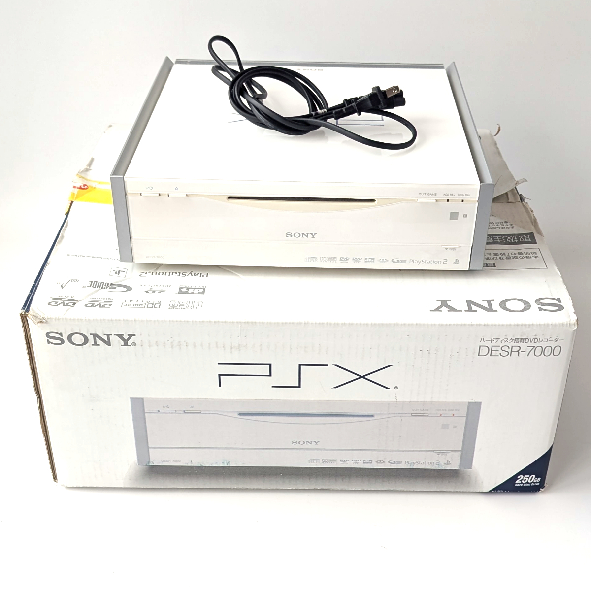 ジャンク SONY PSX 本体 PlayStation X DESR-7000 箱付き DESR ジャンク SONY PSX 本体 PlayStation X DESR-7000 箱付き DESR