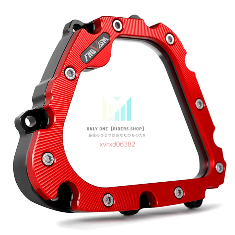 □安心取引!!□【レッド/赤】アルミ製スプロケットカバー【MT09