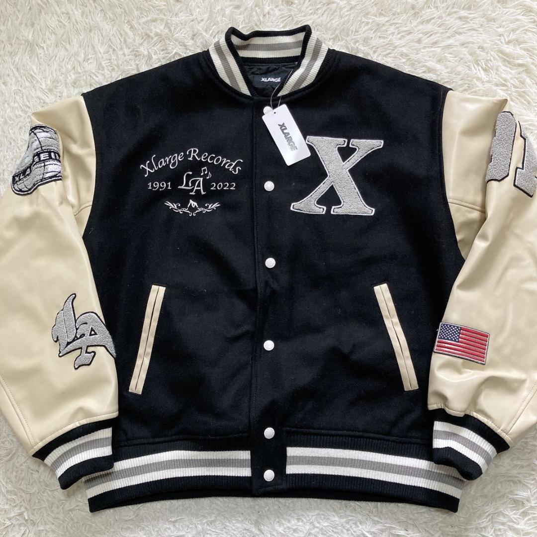 未使用品!!/L◎X-LARGE エクストララージ スタジャン ロゴ 未使用品!!/L◎X-LARGE エクストララージ スタジャン ロゴ