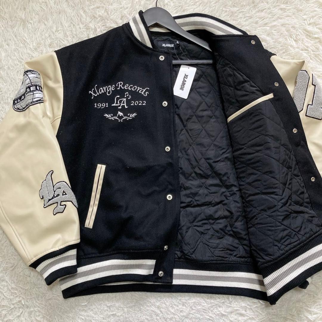 未使用品!!/L◎X-LARGE エクストララージ スタジャン ロゴ 未使用品!!/L◎X-LARGE エクストララージ スタジャン ロゴ